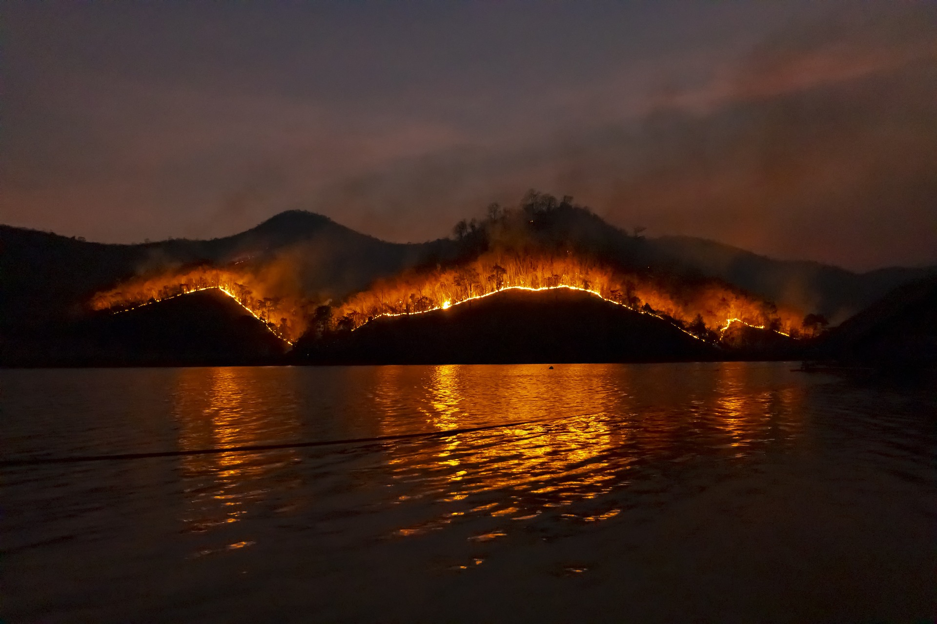 Wildfires in Yellowknife